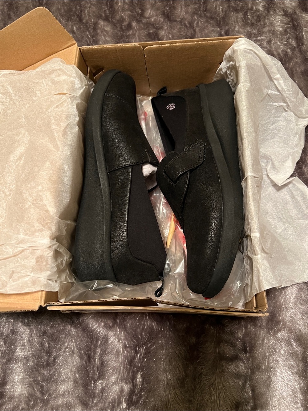 Women’s Clark’s Sillian2, black, size 7